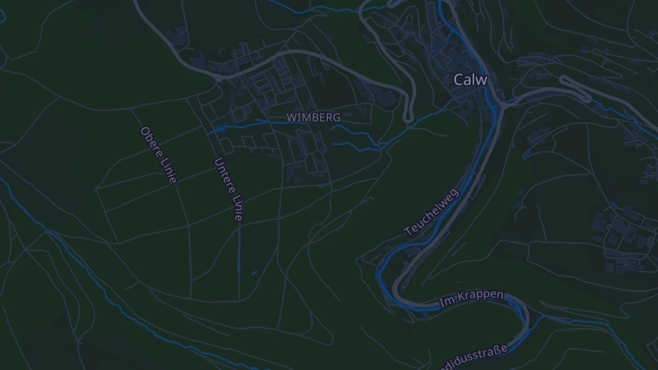 Karte von Calw-Wimberg