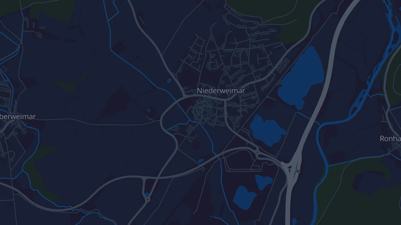 Karte von Weimar-Niederweimar