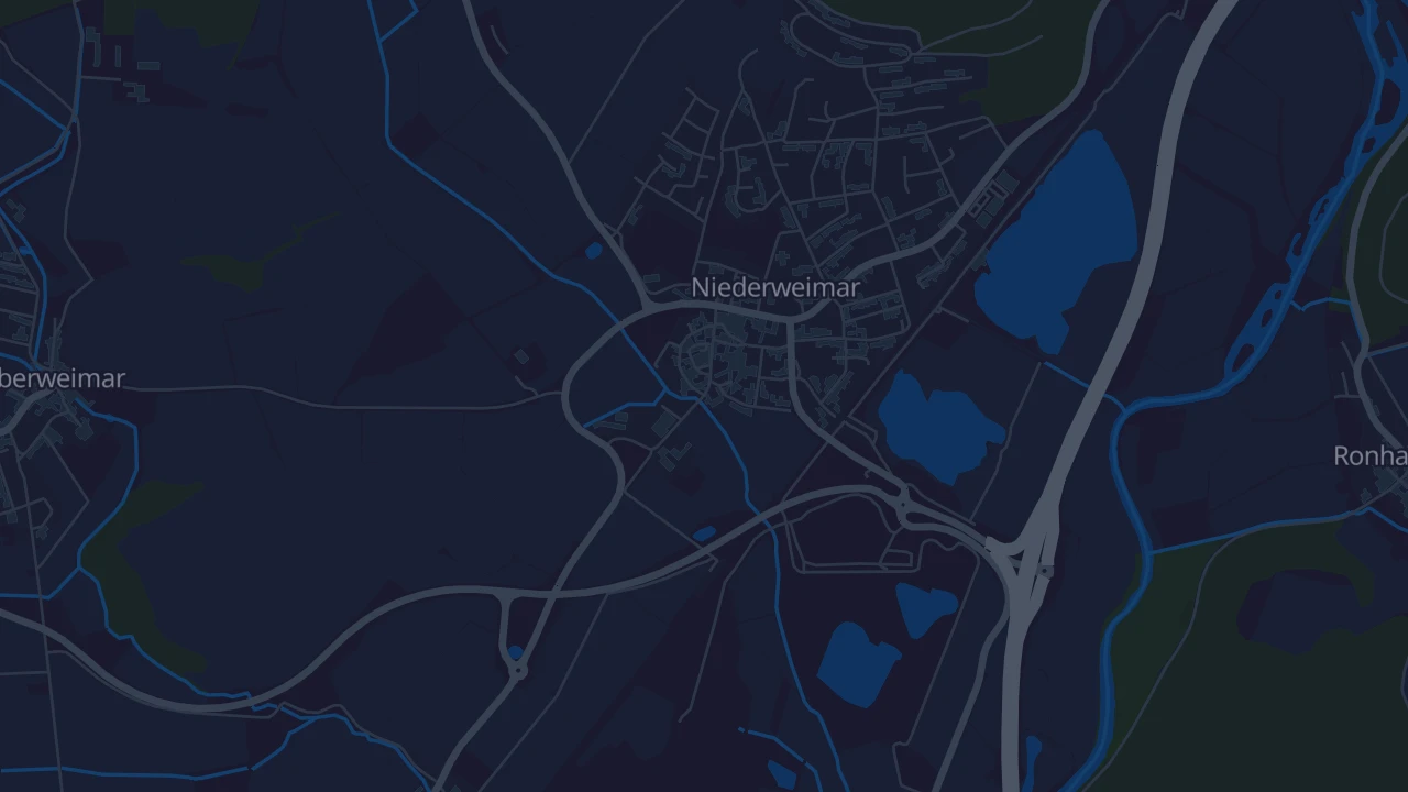 Karte von Weimar