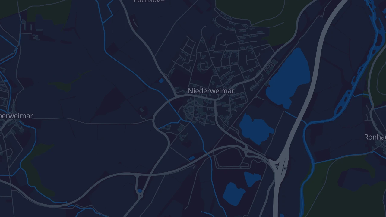 Karte von Niederweimar