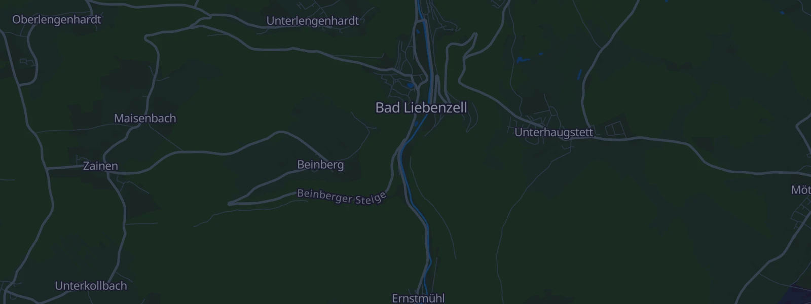 Karte von Bad Liebenzell