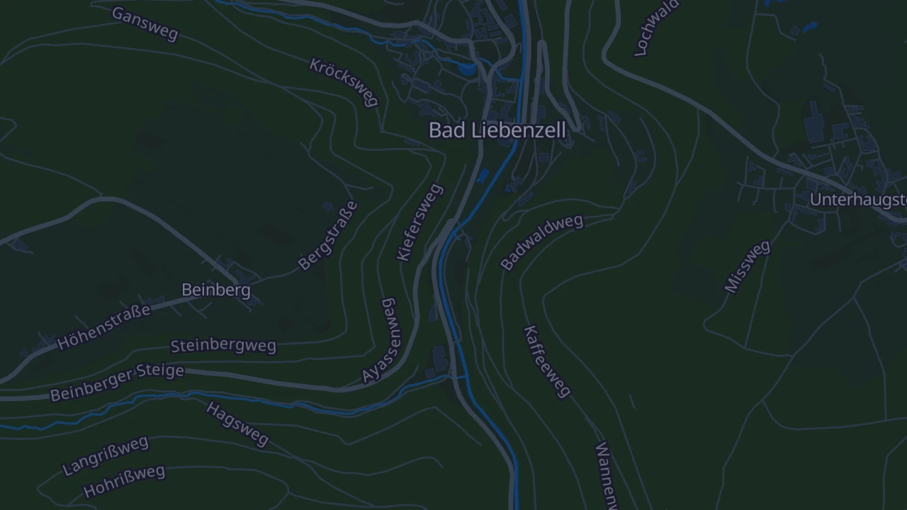 Karte von Bad Liebenzell