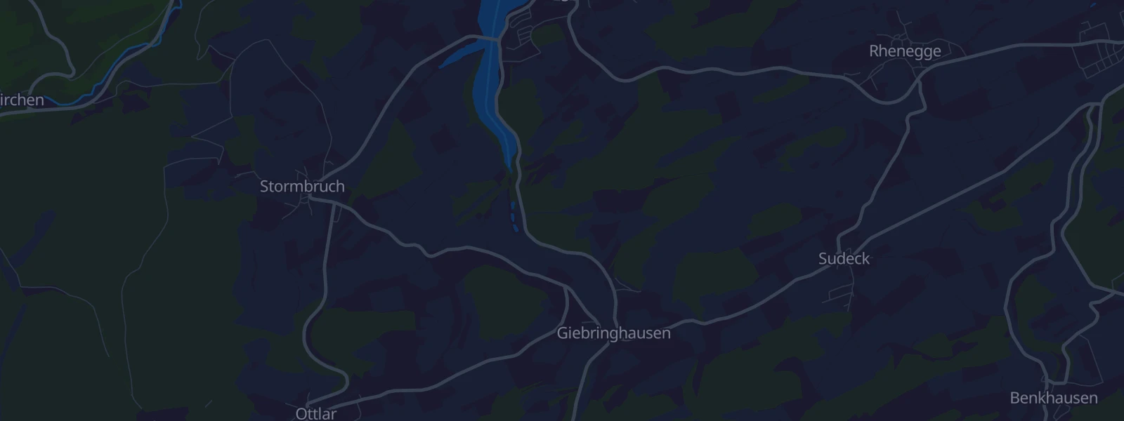 Karte von Diemelsee