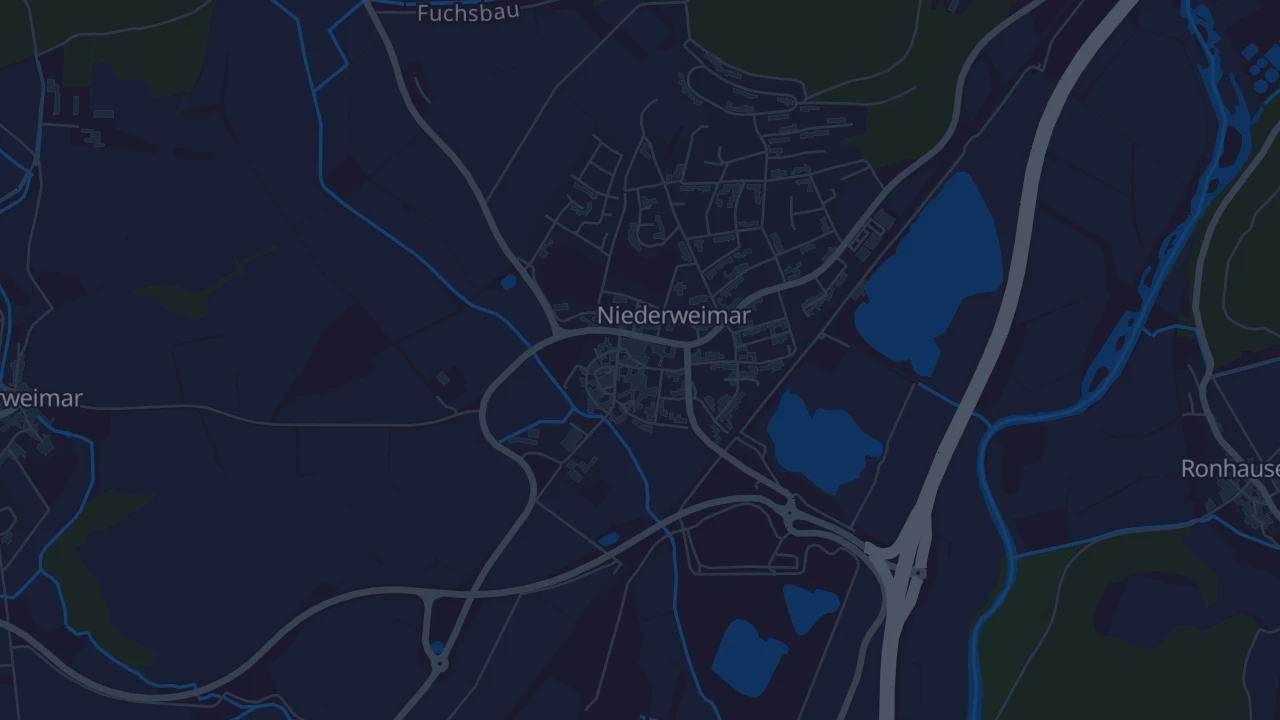 Karte von Weimar-Niederweimar
