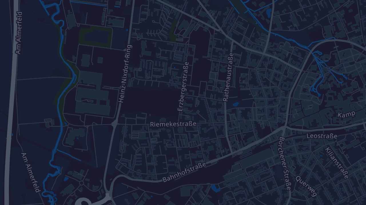 Karte von Paderborn