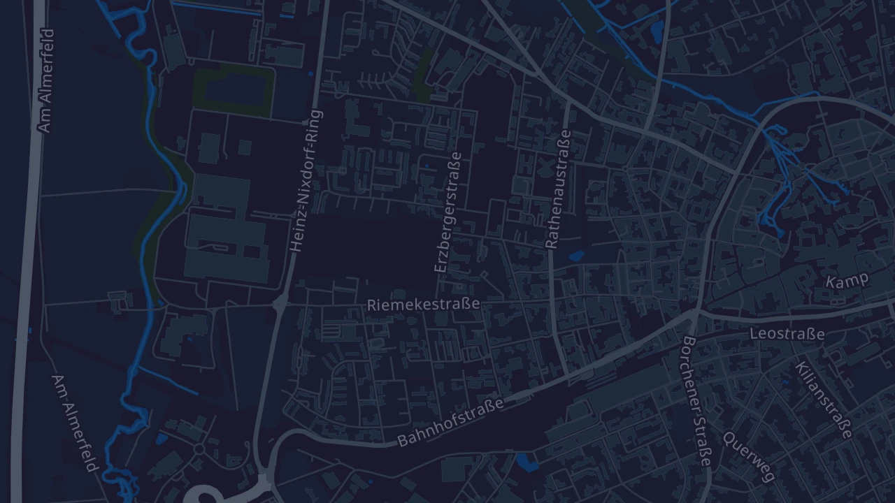 Karte von Paderborn