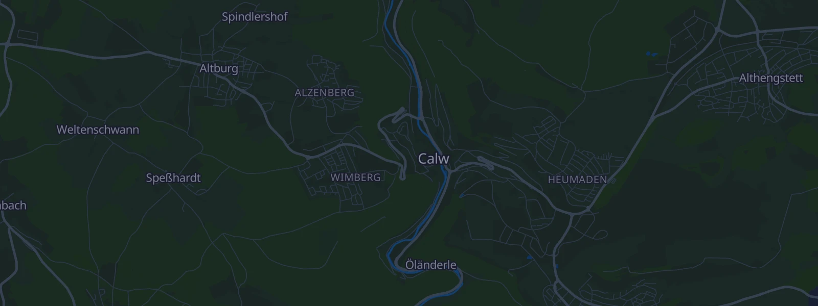Karte von Calw