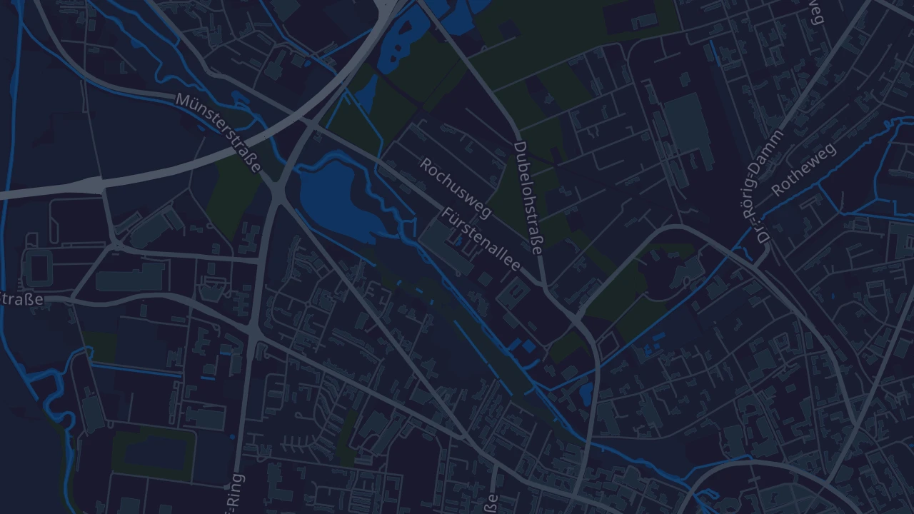 Karte von Paderborn