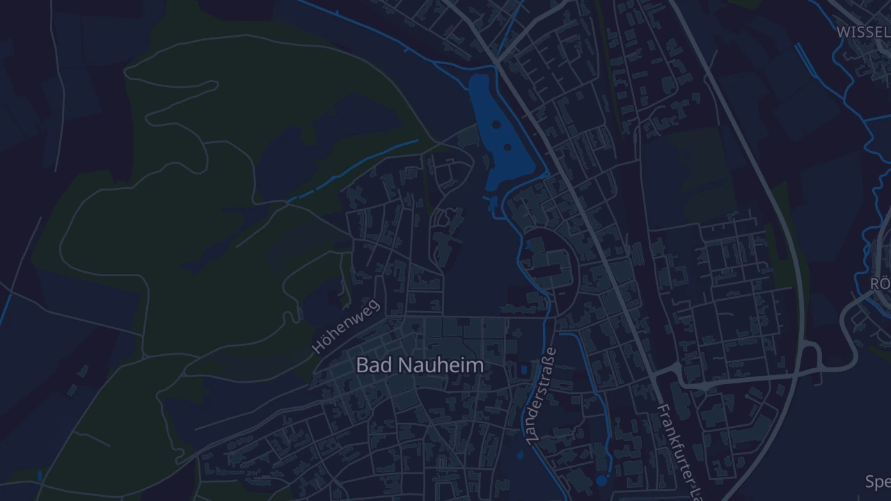 Karte von Bad Nauheim