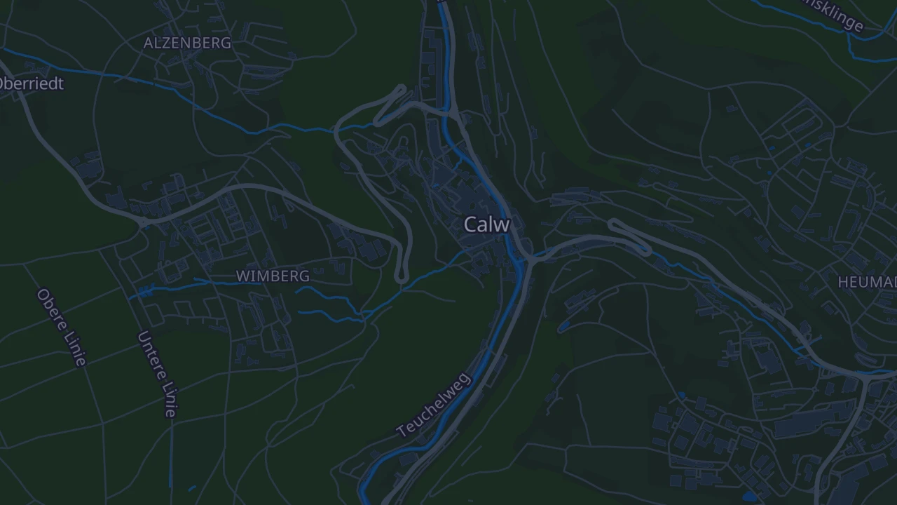 Karte von Calw
