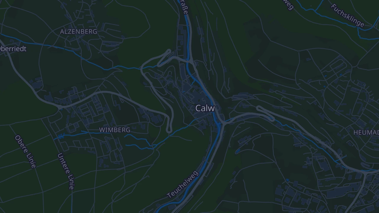 Karte von Calw