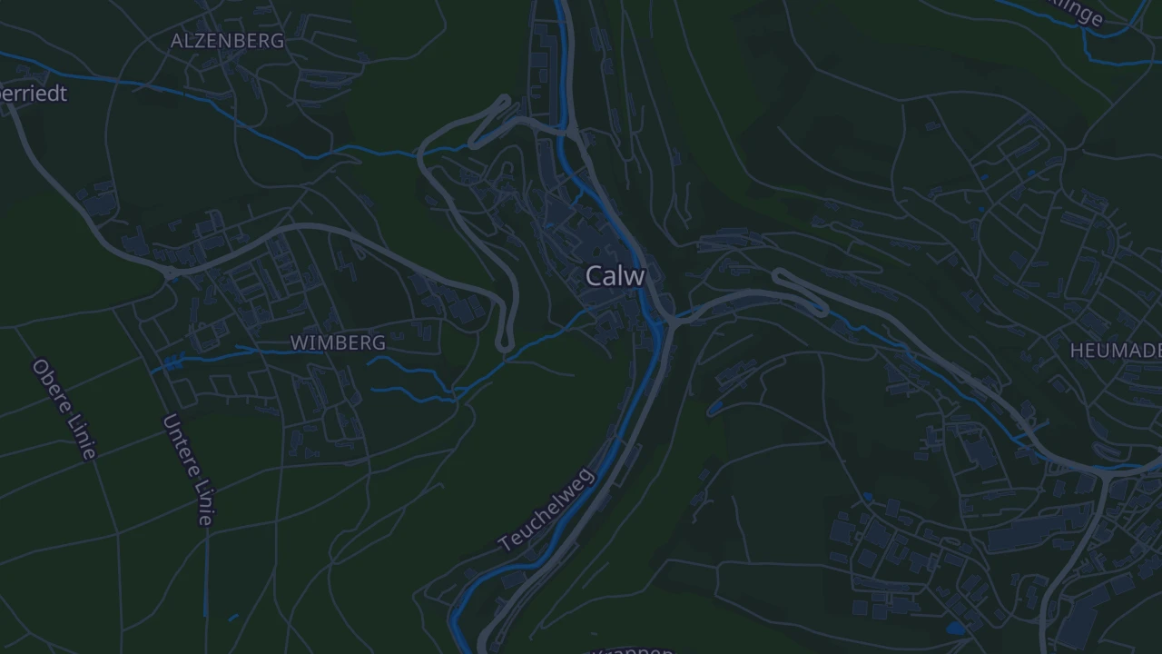 Karte von Calw