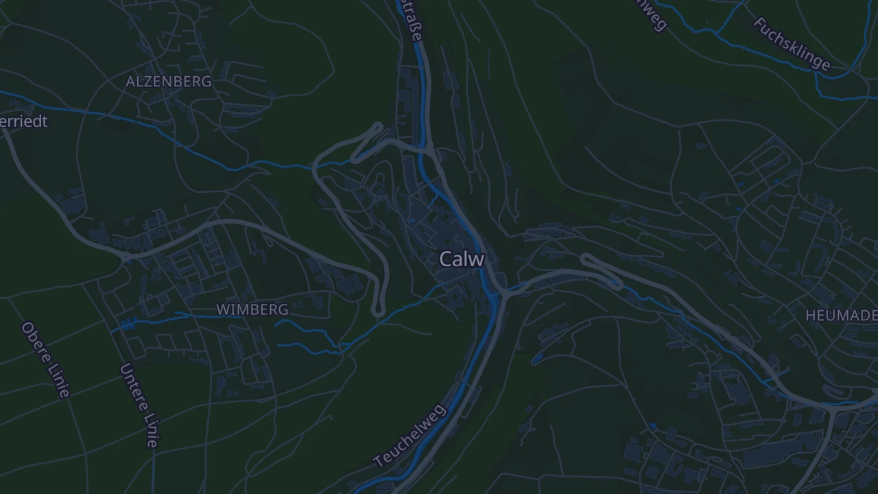Karte von Calw