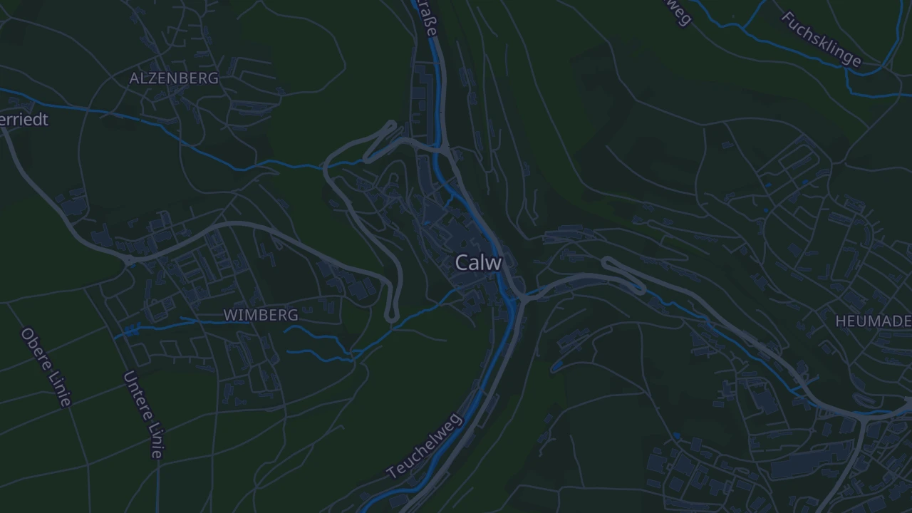 Karte von Calw
