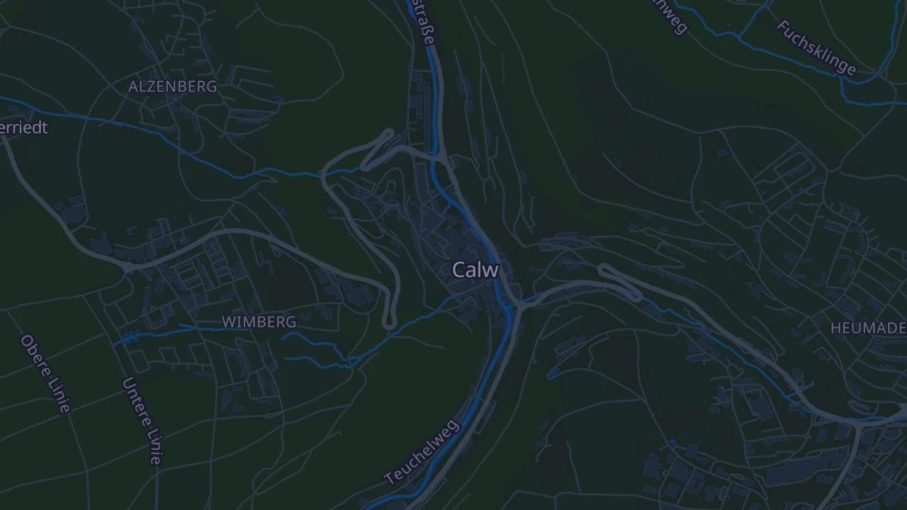 Karte von Calw