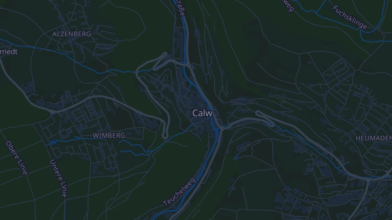 Karte von Calw