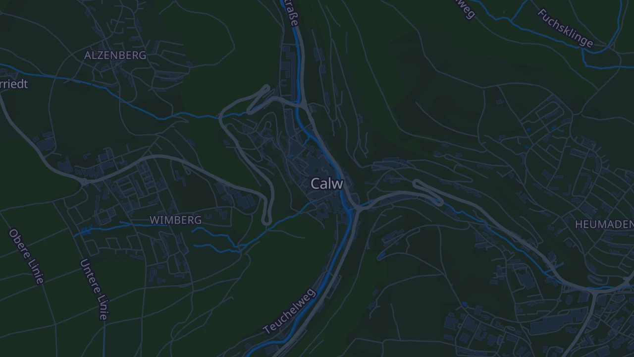 Karte von Calw