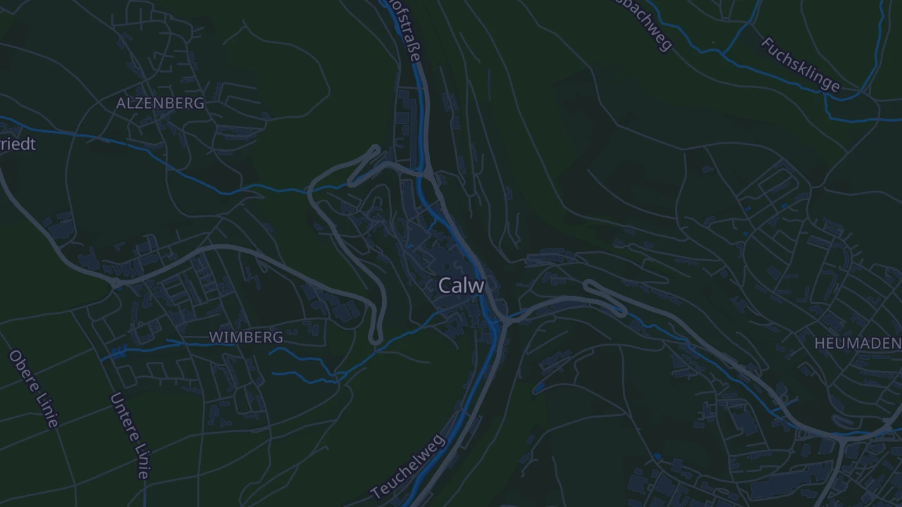 Karte von Calw