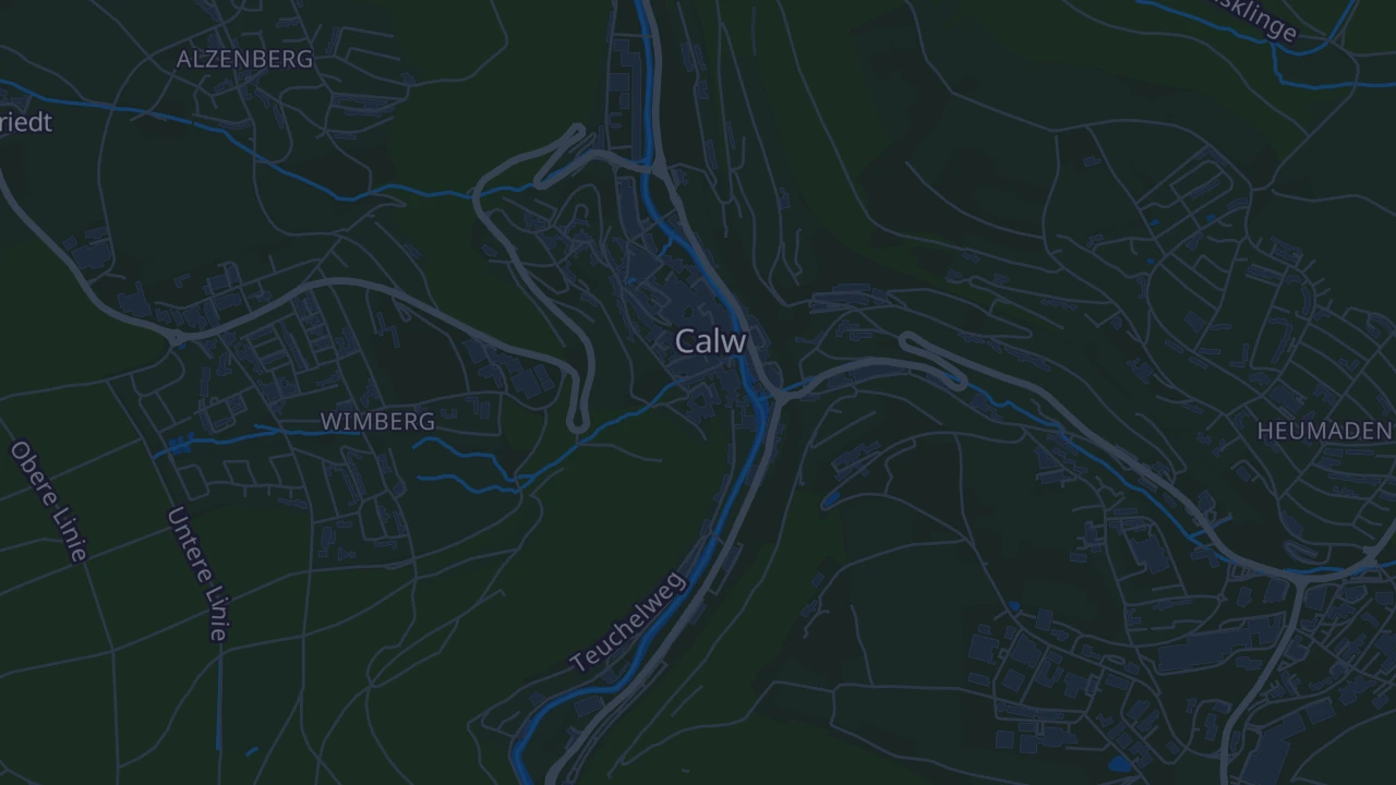 Karte von Calw
