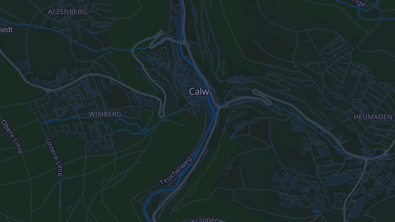Karte von Calw