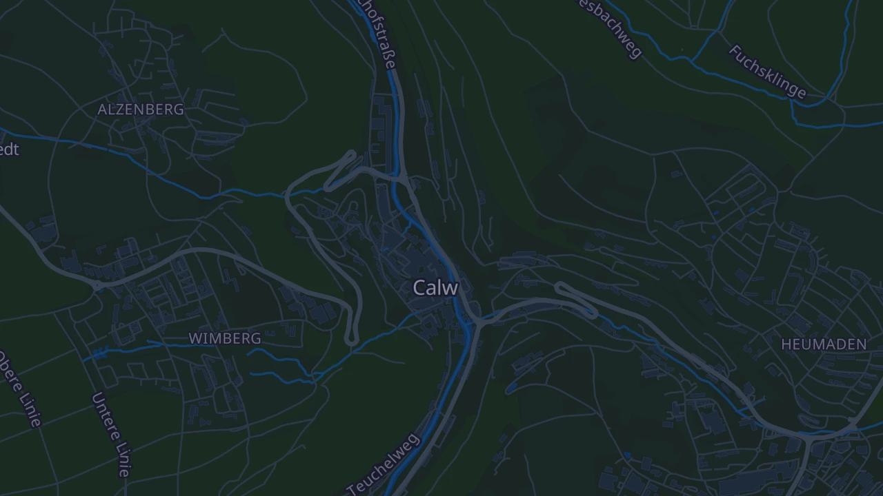 Karte von Calw