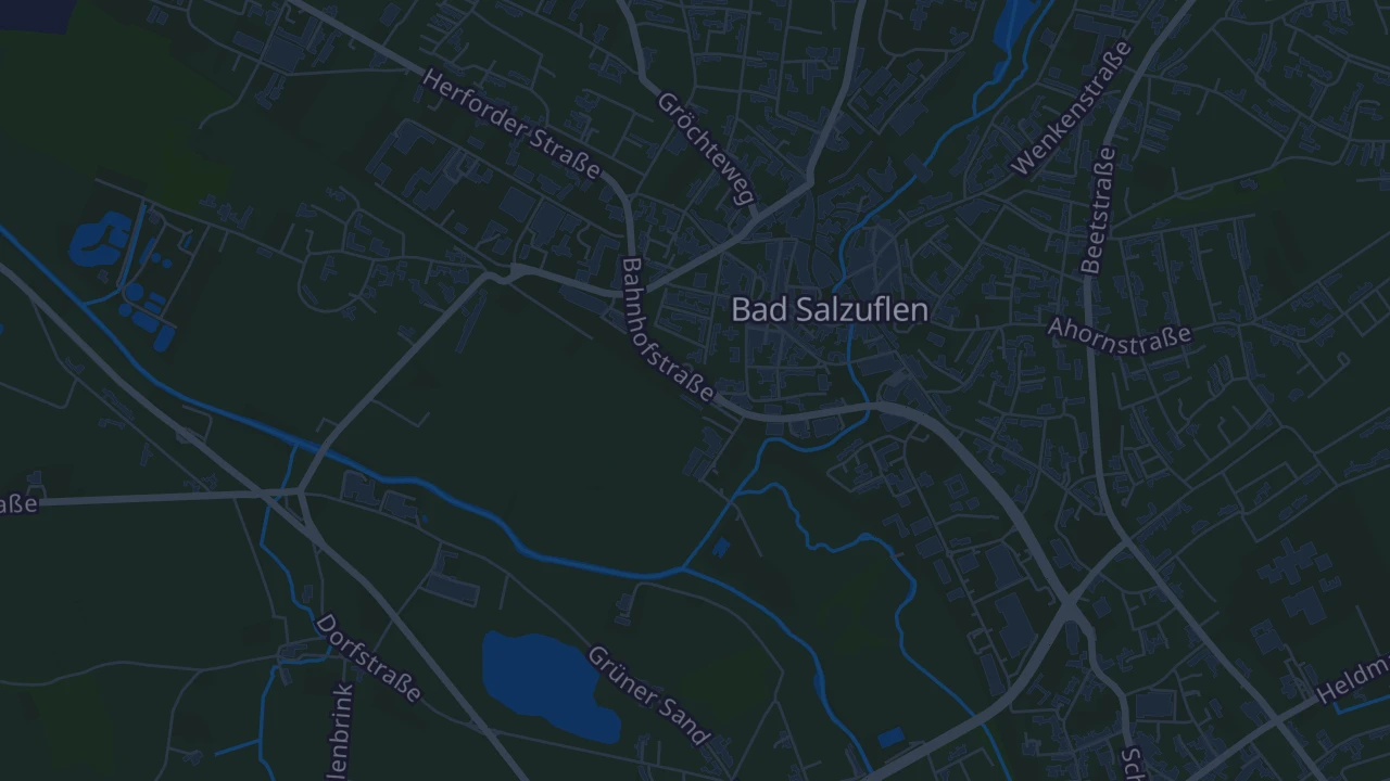 Karte von Bad Salzuflen