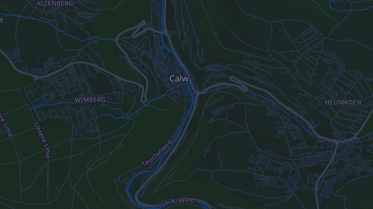 Karte von Calw