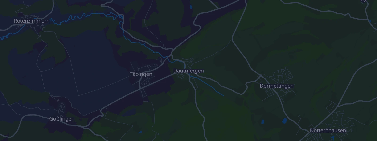 Karte von Dautmergen