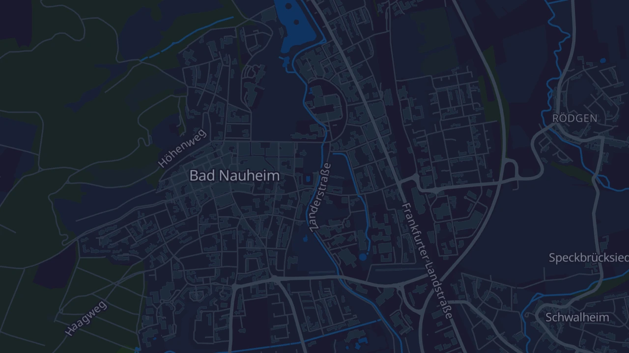 Karte von Bad Nauheim - Nauheim