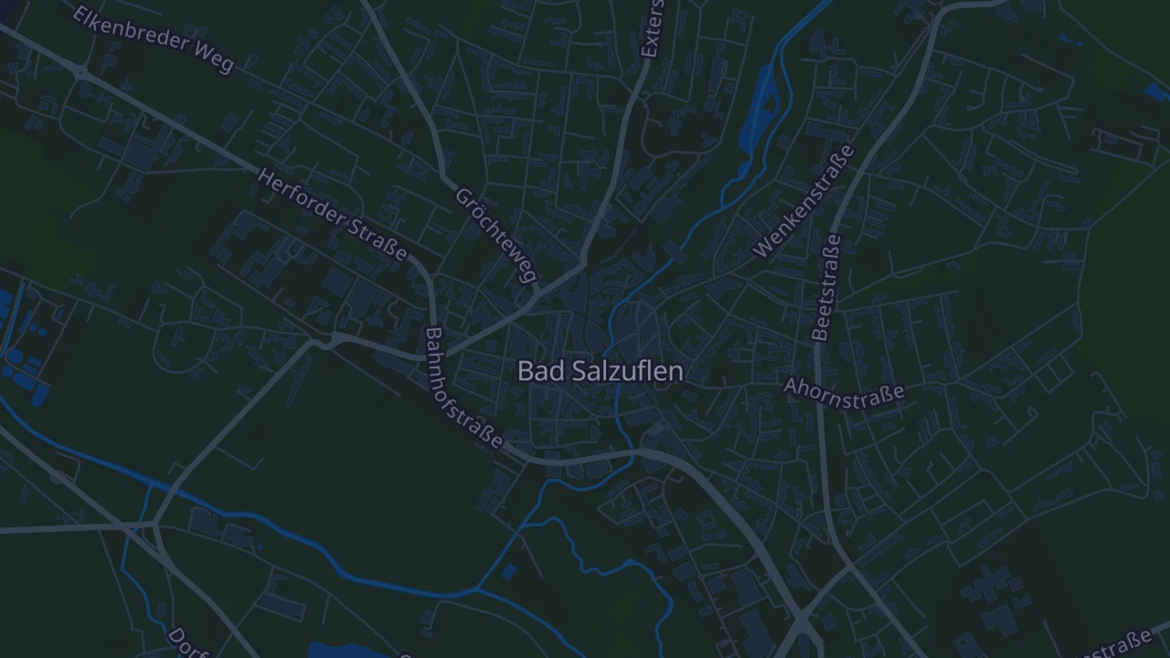 Karte von Bad Salzuflen