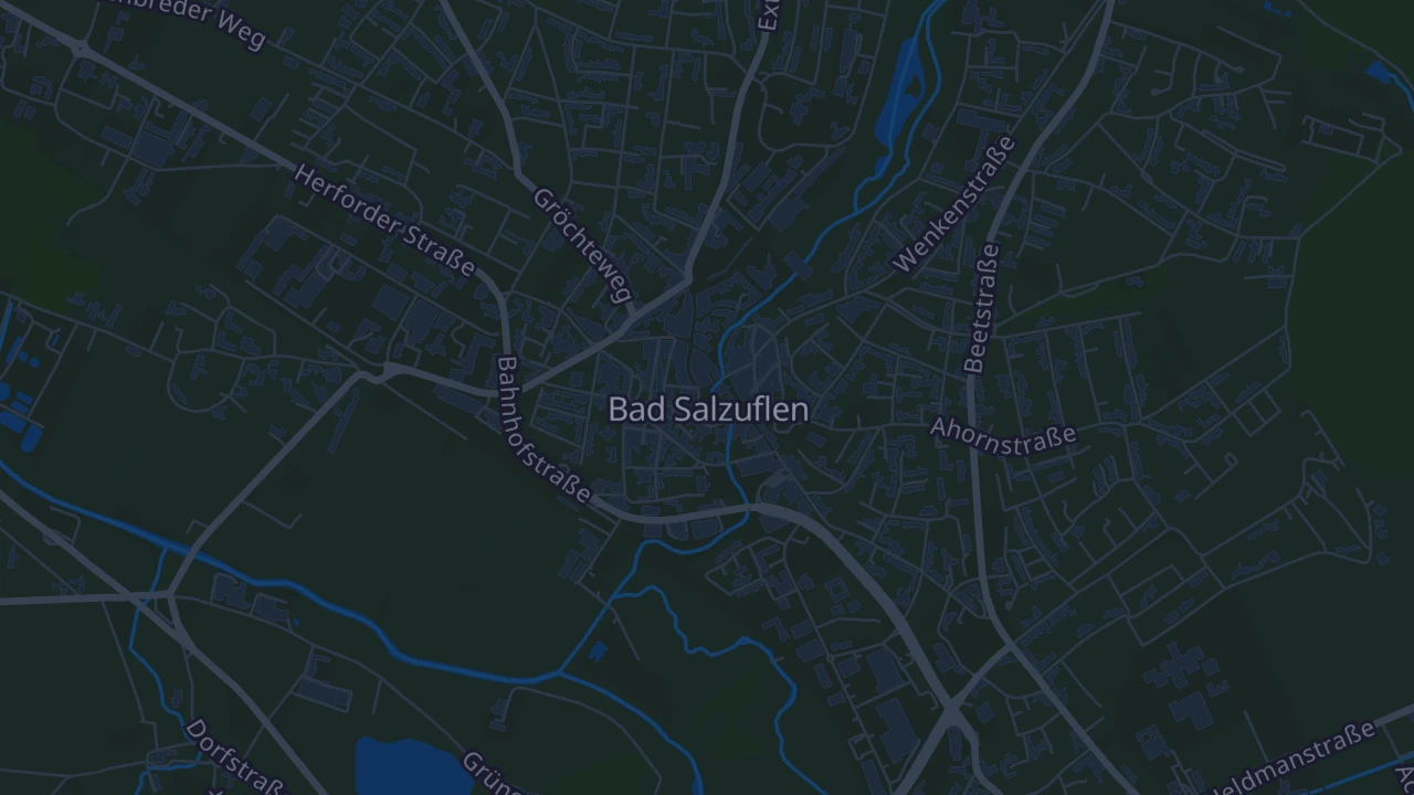 Karte von Bad Salzuflen