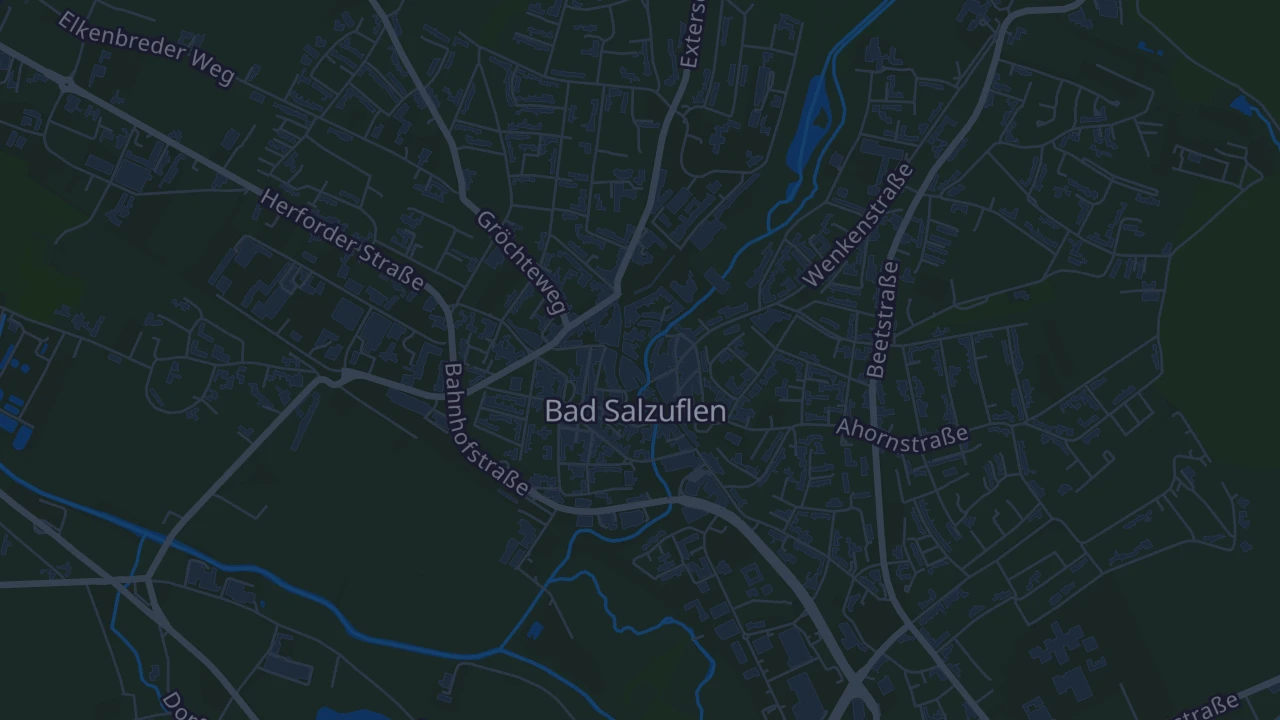 Karte von Bad Salzuflen