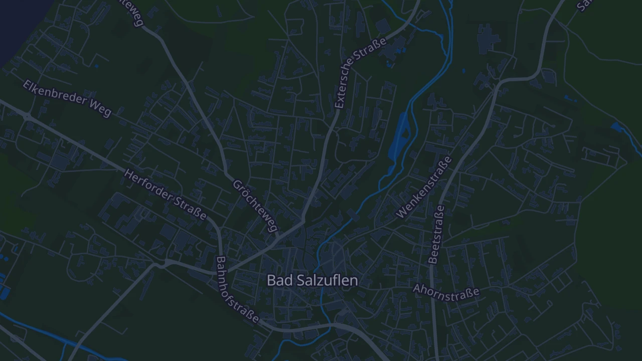 Karte von Bad Salzuflen