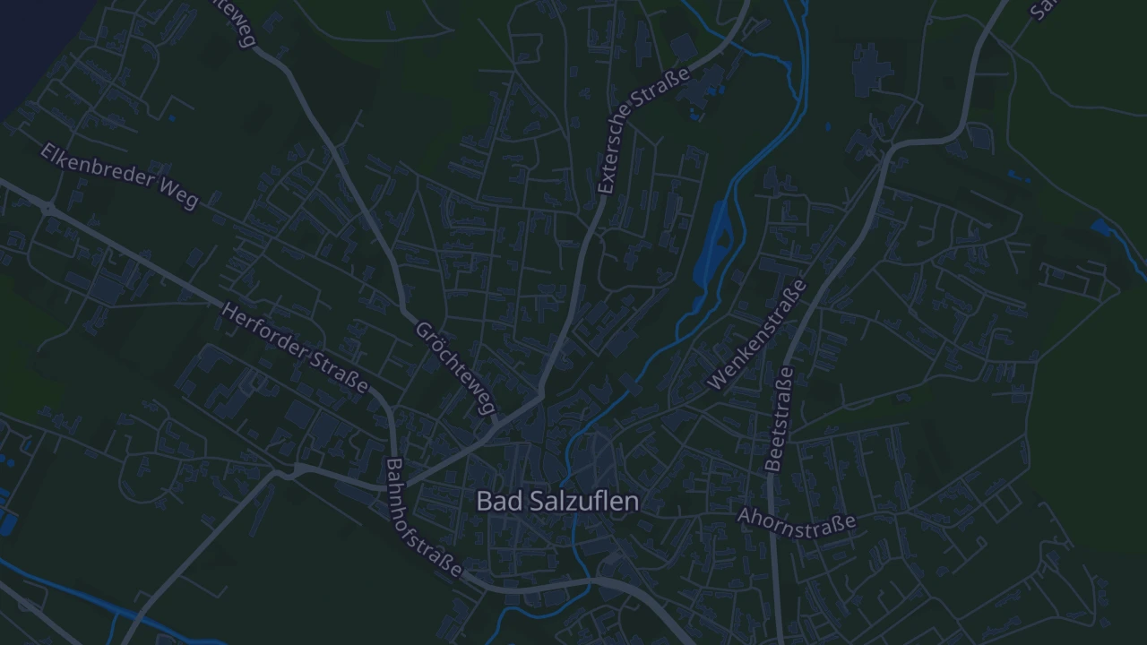 Karte von Bad Salzuflen