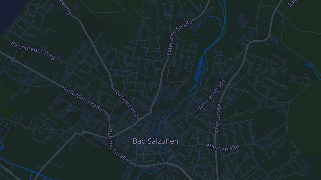 Karte von Bad Salzuflen