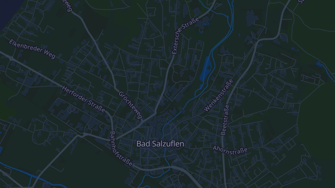 Karte von Bad Salzuflen