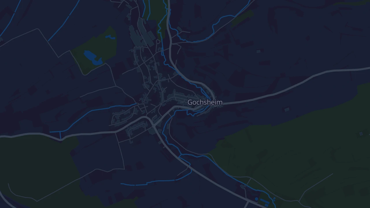 Karte von Gochsheim