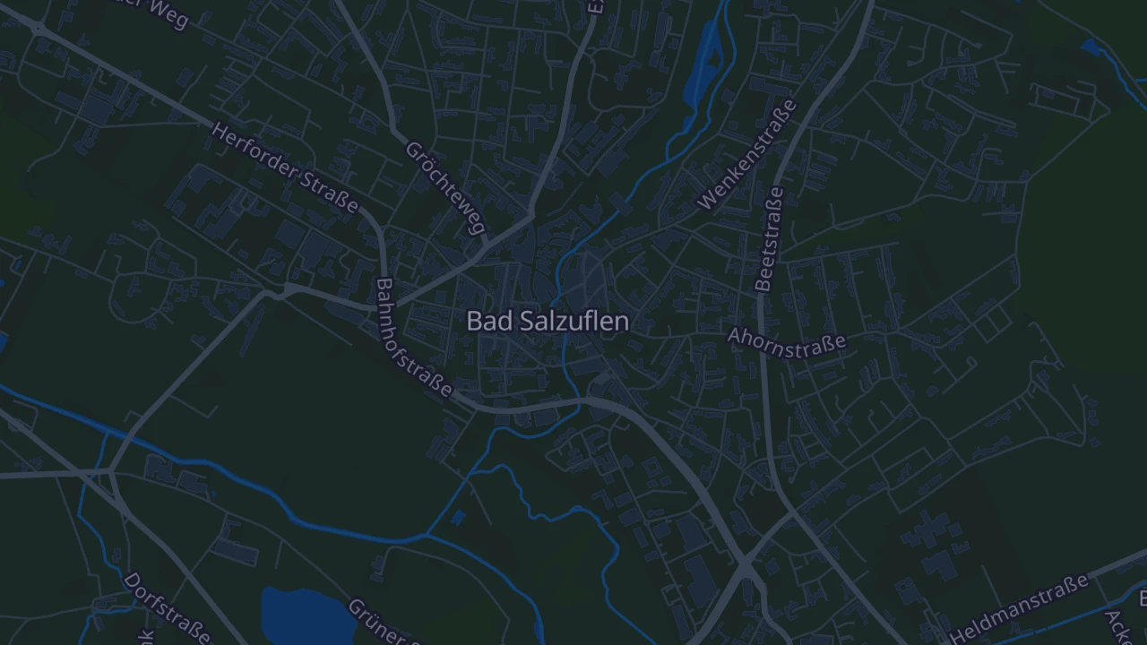 Karte von Bad Salzuflen