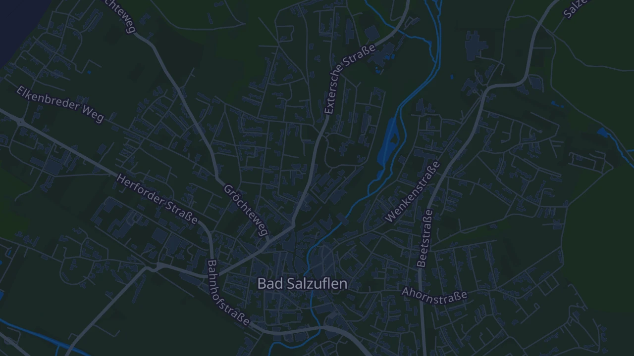 Karte von Bad Salzuflen
