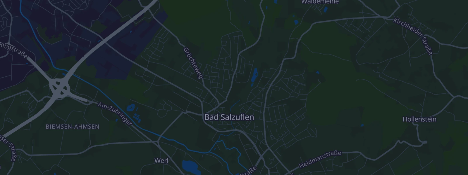 Karte von Bad Salzuflen
