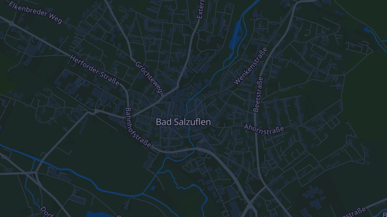 Karte von Bad Salzuflen