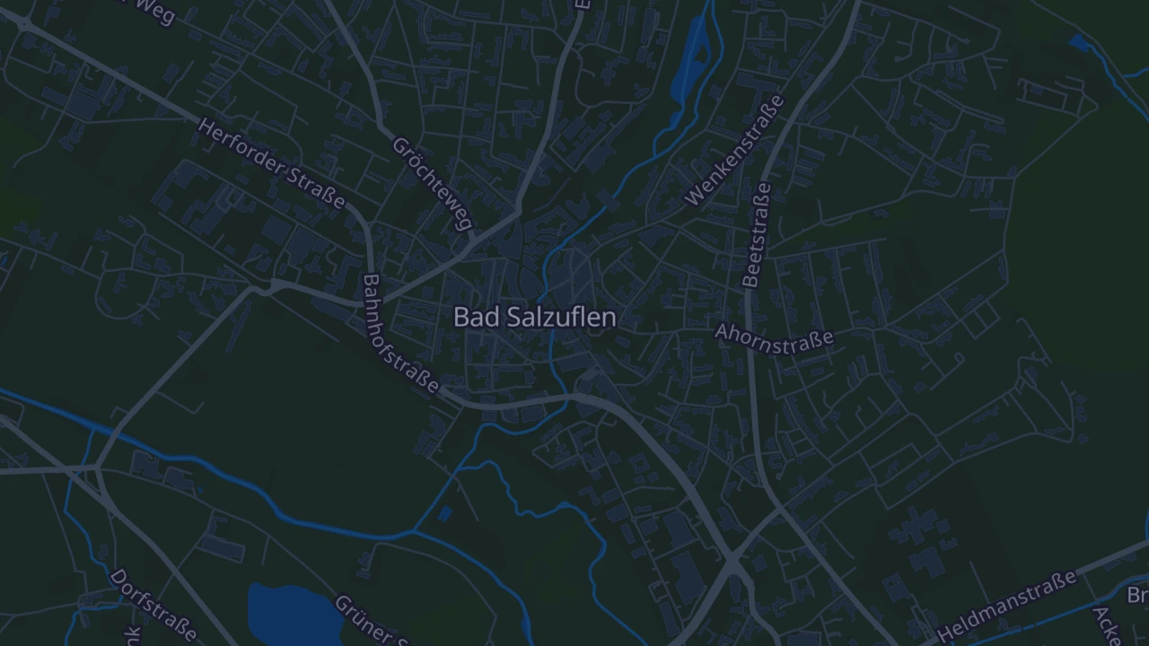 Karte von Bad Salzuflen
