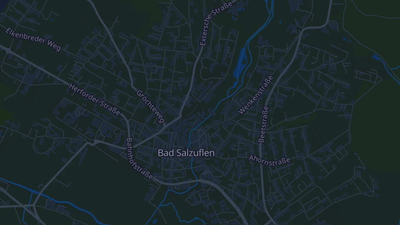Karte von Bad Salzuflen