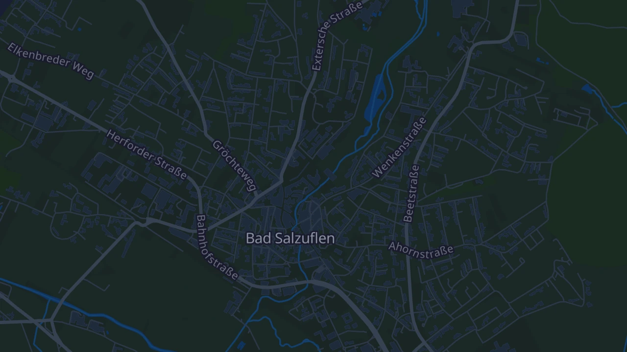Karte von Bad Salzuflen