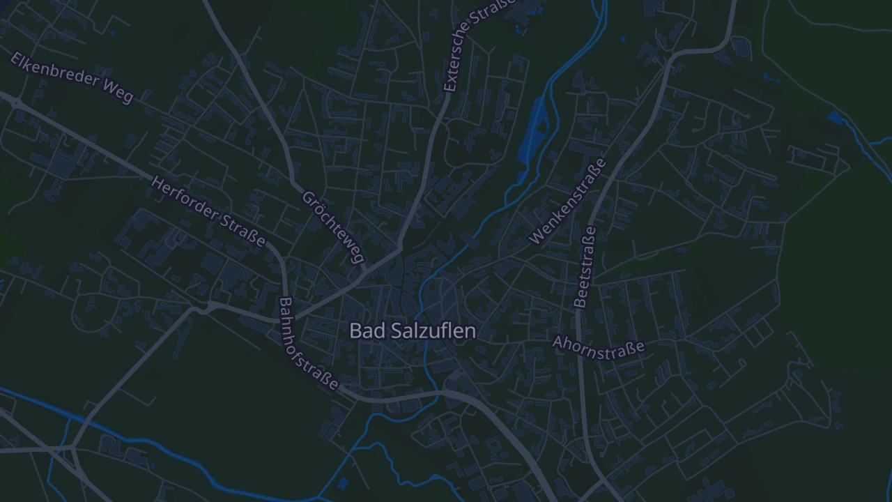 Karte von Bad Salzuflen