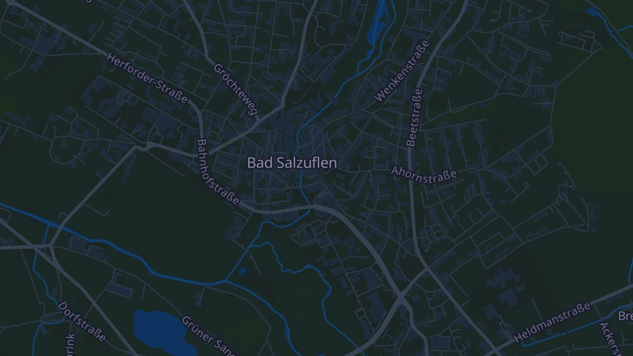 Karte von Bad Salzuflen