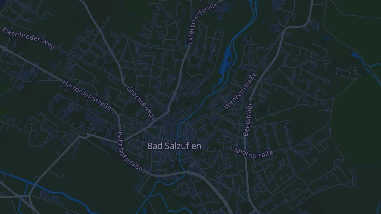Karte von Bad Salzuflen