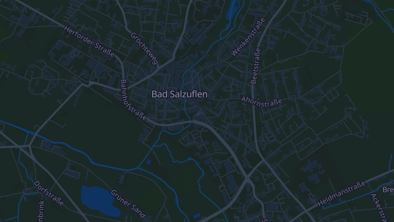 Karte von Bad Salzuflen