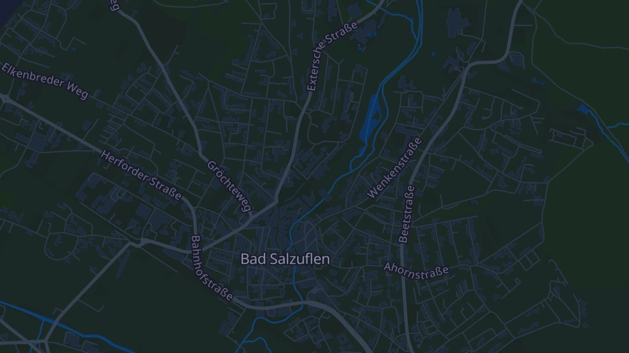 Karte von Bad Salzuflen