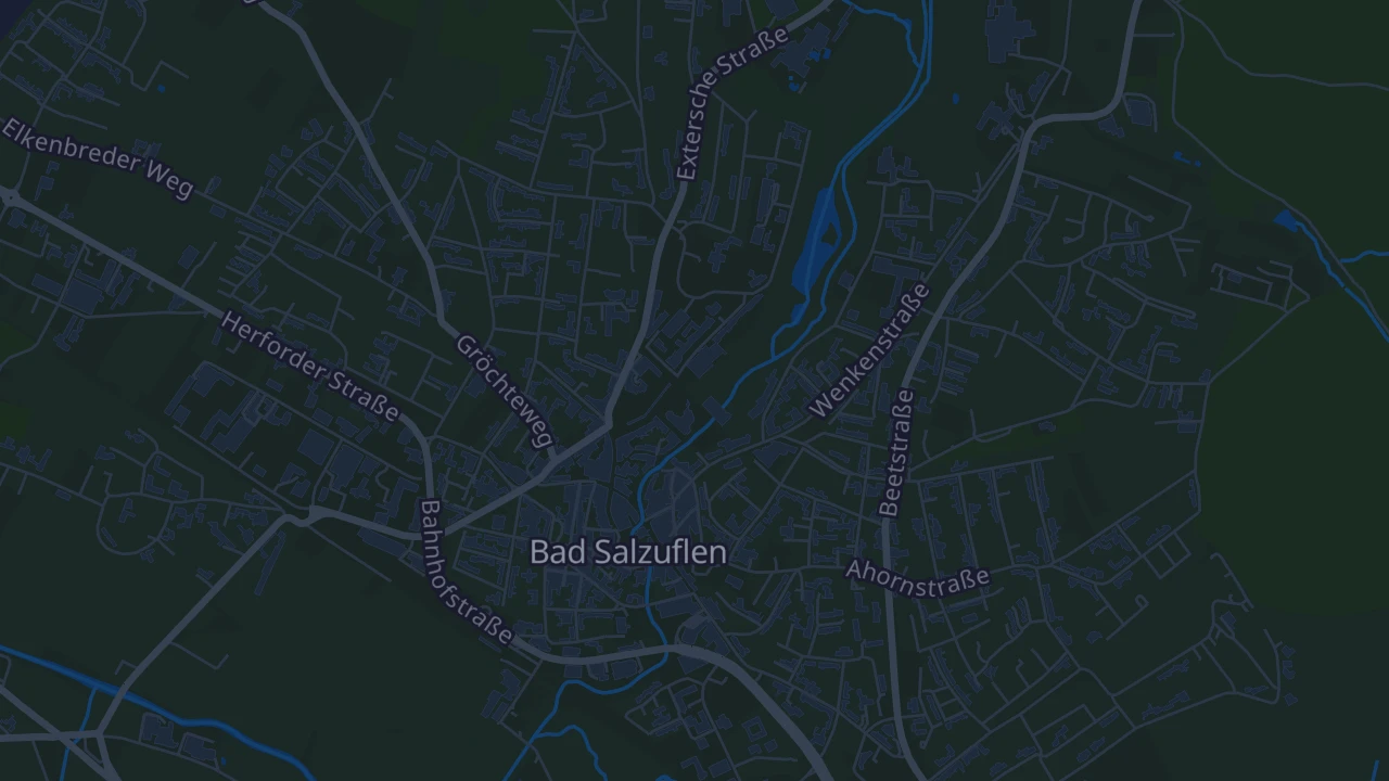 Karte von Bad Salzuflen